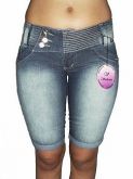 Bermuda Jeans Feminina REF 010 (Pacote com 10 unidades)
