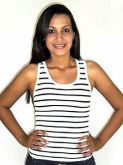 Blusa Listrada de Ribana Adulto REF 029 (Pacote com 10 unida