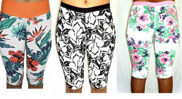 Calça Capry Estampada REF 067 (Pacote com 10 unidades)