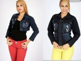 Jaqueta Jeans Feminina REF 108 (Pacote com 10 unidades)ds