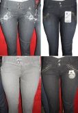 Calça Cigarrete Jeans Fem REF 101 (Pacote com 10 unidades)