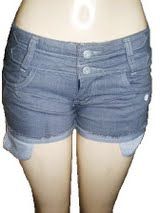 Short Jeans Curto REF 005 (Pacote com 10 unidades)
