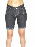 Bermuda Jeans Feminina REF 002 (Pacote com 10 unidades)
